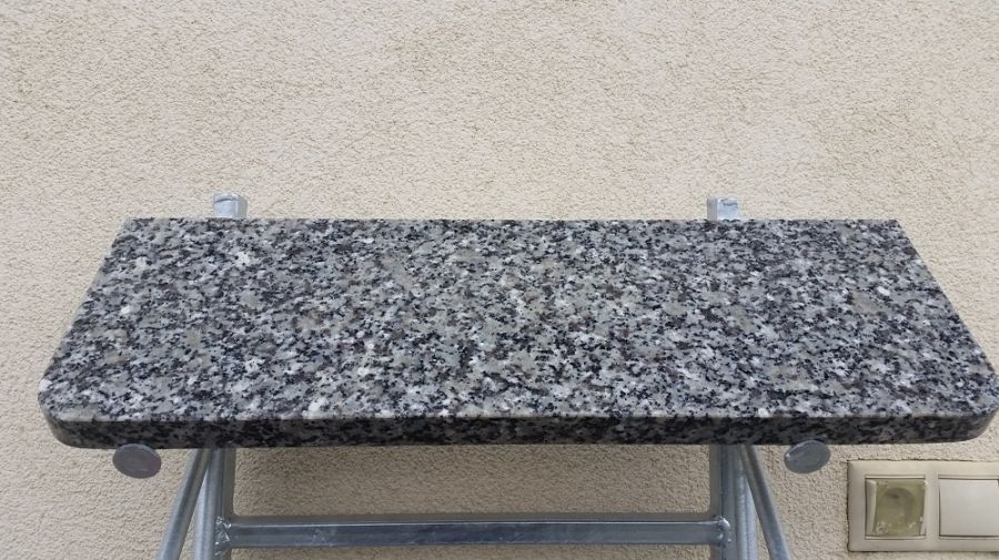 Parapety granitowe - szare